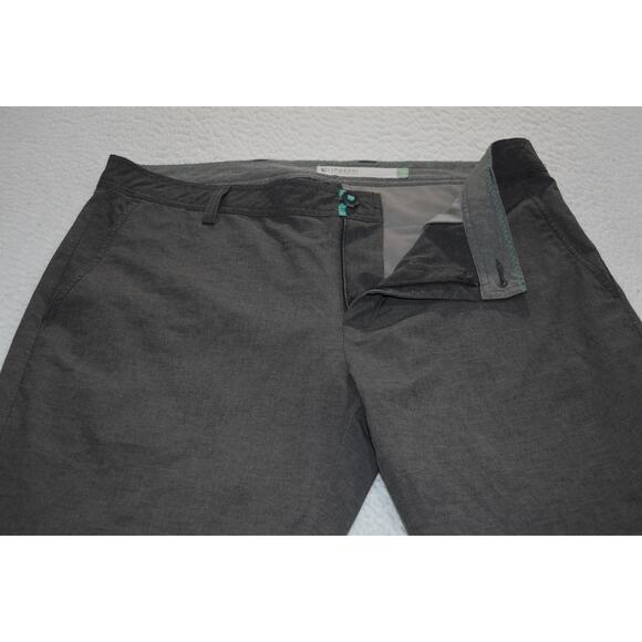 Linksoul Golf Pants Mens Size 35 x 27 Stretch Performance Polyester Blend Gray - Picture 1 of 6